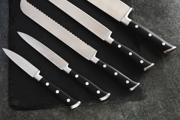 istock A good set of kitchen knives for slicing 942747804