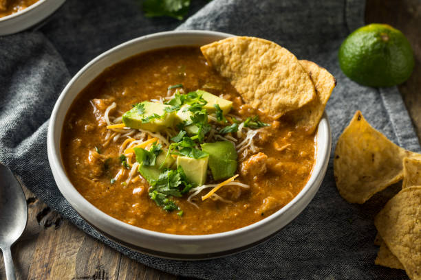 istock Spicy Homemade Tortilla Soup 942752302