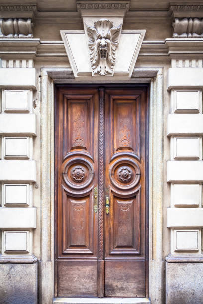 istock Mysterious wooden door 942752678