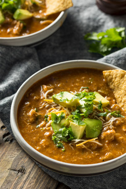 istock Spicy Homemade Tortilla Soup 942752710