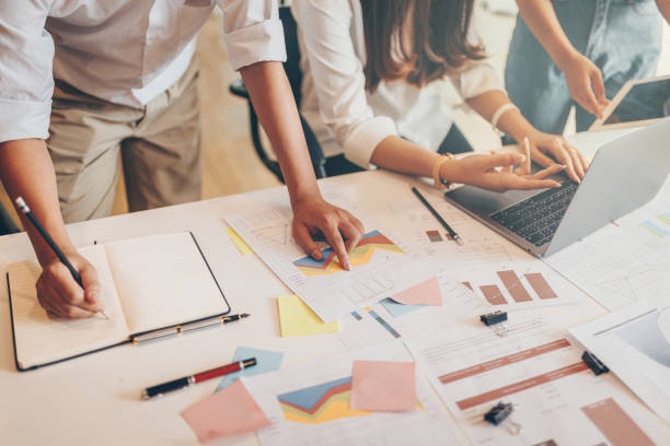 istock Teamwork working and meeting in office room. 942755114