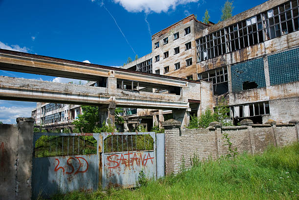 istock Abandoned chemical factory 94275539