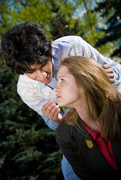 istock Teen couple date 94276855