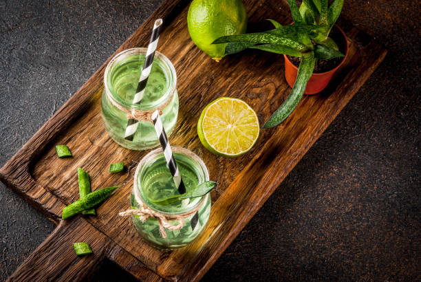 istock Aloe vera or cactus juice 942774052