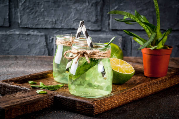 istock Aloe vera or cactus juice 942774092
