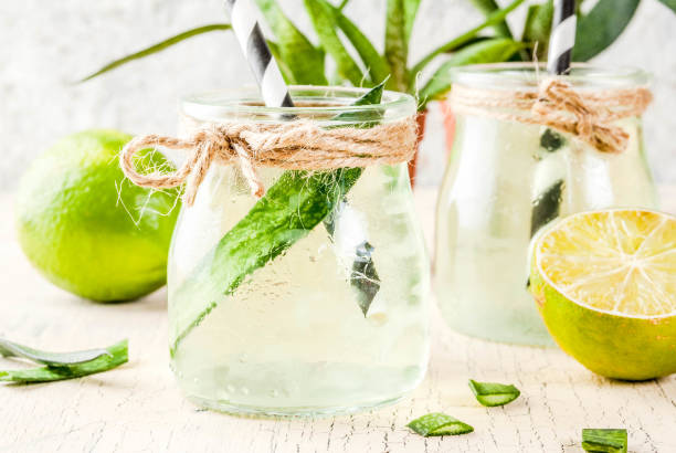 istock Aloe vera or cactus juice 942774306