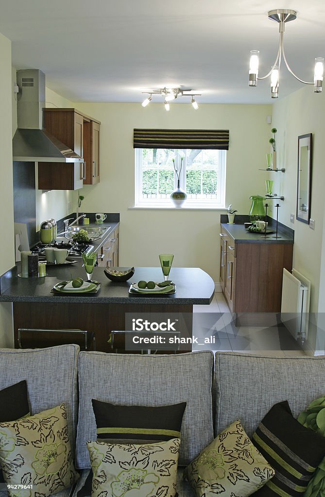 new kitchen  Breakfast Room Stock Photo