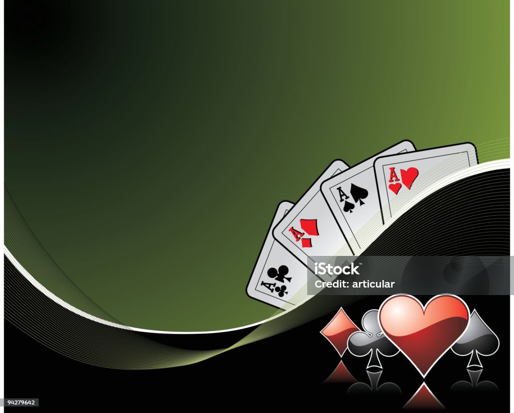 gambling background with casino elements  Activity stock vector