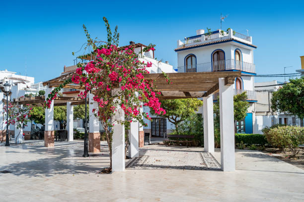 istock Town square in downtown Nerja Costa del Sol Andalusia Spain 942800972