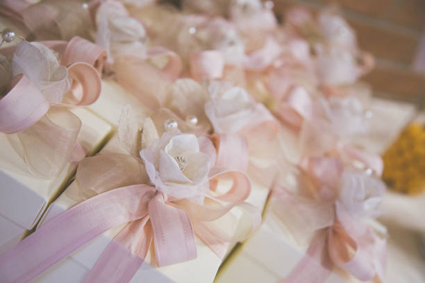 istock Wedding favors in the foreground 942809068