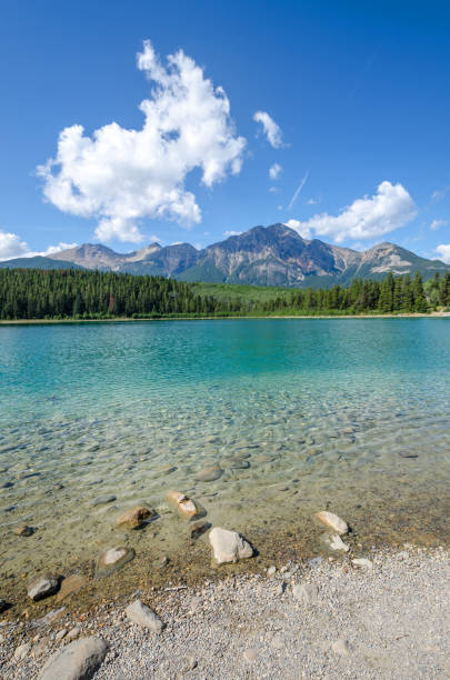 istock Reflections on Patricia Lake in Jasper 942836306