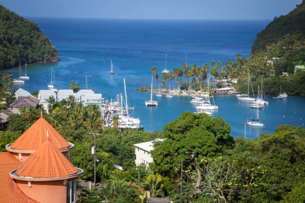 istock Marigot Bay in St. Lucia 942840580