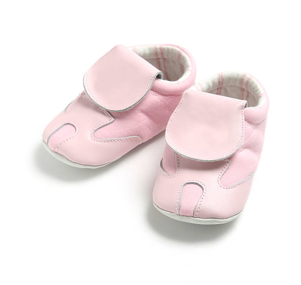 istock Baby's first pair of shoes 94285765