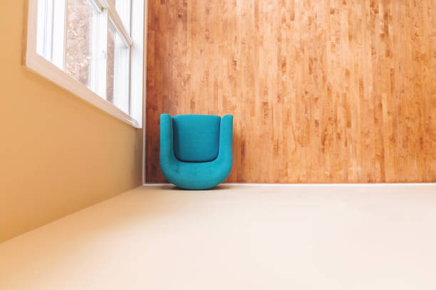 istock Luxury home with turquoise chair 942857886