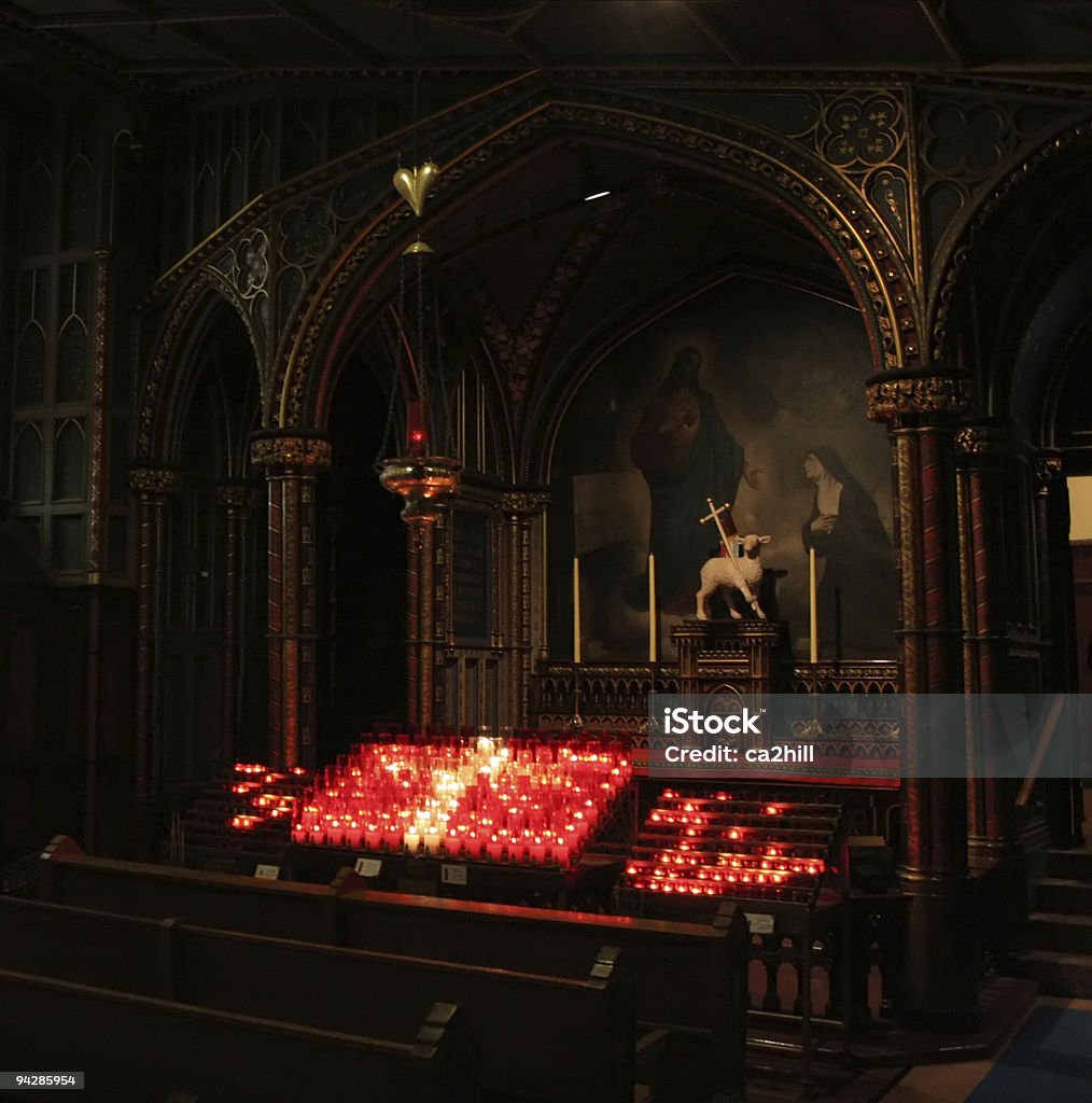 Intérieur, Notre-Dame de Montréal - Photo de Agneau - Animal libre de droits