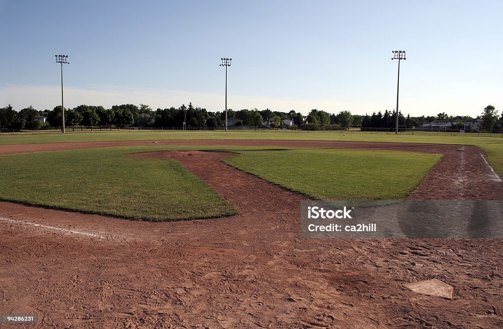 Der Diamond - Lizenzfrei Baseballfeld Stock-Foto