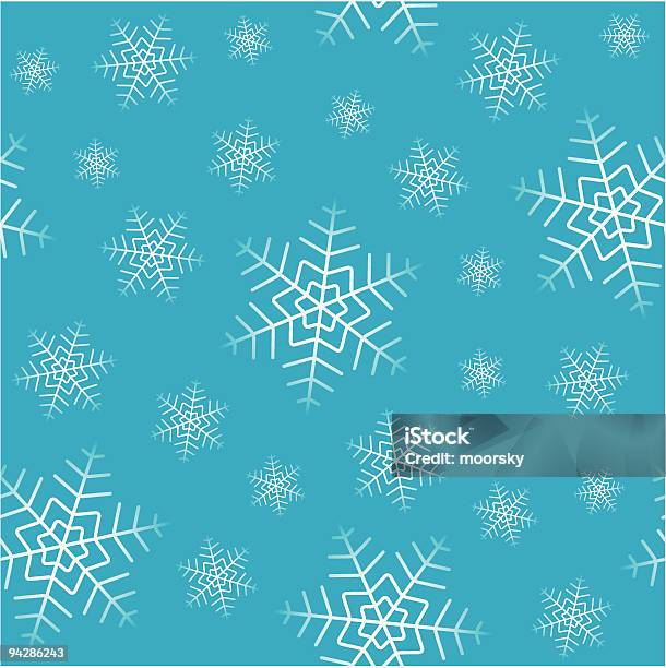 Śniegu Bezszwowe Wektor Tapety - Stockowe grafiki wektorowe i więcej obrazów Abstrakcja - Abstrakcja, Bez ludzi, Biały