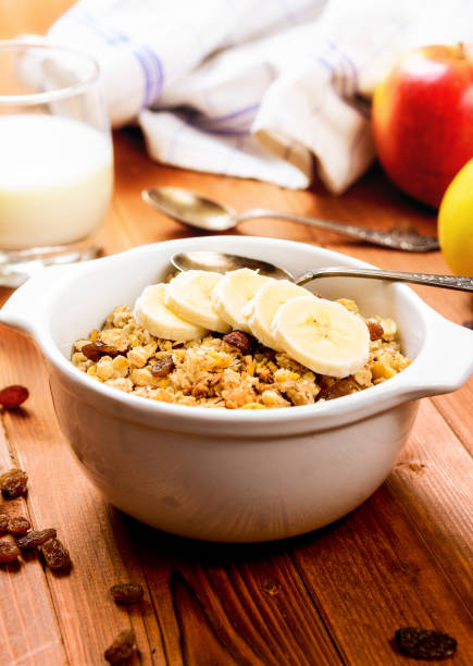 istock Muesli with banana 942877900