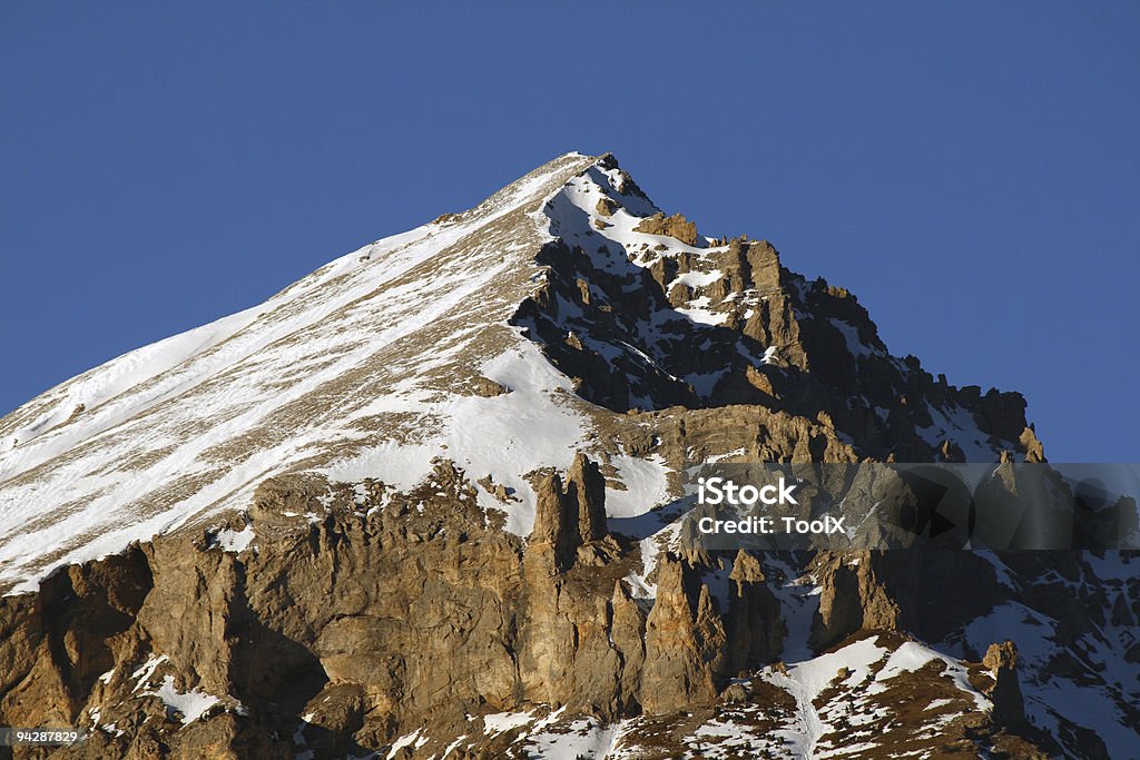Alps peak  Color Image Stock Photo
