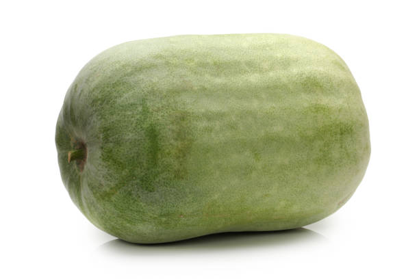 istock Green vegetables,Benincasa hispida  isolated on the white background 942881838
