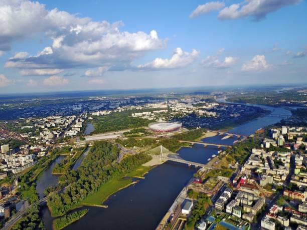 istock Poland town Gdansk from above 942881850