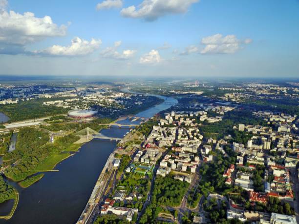 istock Poland town Gdansk from above 942881856