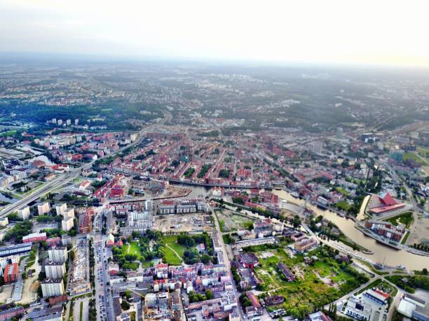 istock Poland town Gdansk from above 942885172