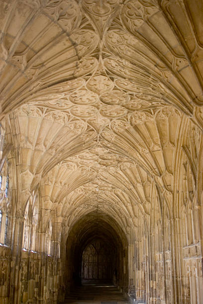 Fan vaulted cloisters  harry hall stock pictures, royalty-free photos & images