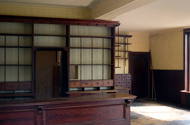 istock Empty store with wooden fittings 94288770
