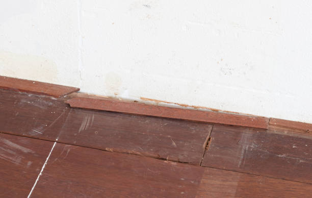 istock Plinth on an old scratched wooden floor 942889984