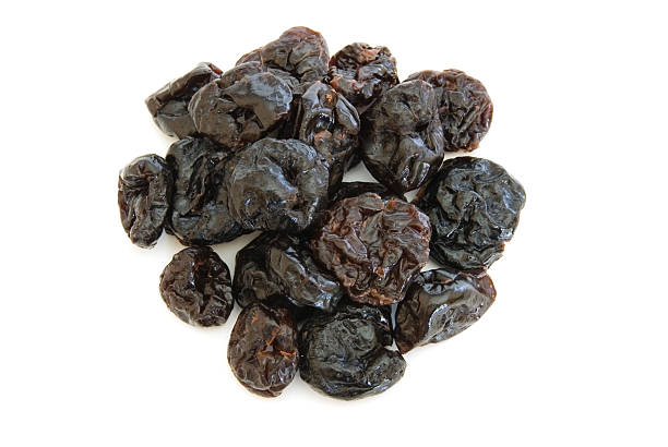 더미 마른 체리 흰색 - dried cherries 뉴스 사진 이미지