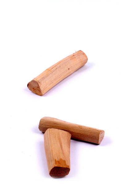istock Chandan or sandalwood, sandalwood sticks, perfume, selective focus 942898020