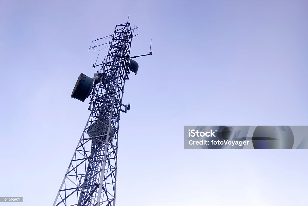 Antena azul - Foto de stock de Agente de atendimento ao cliente royalty-free