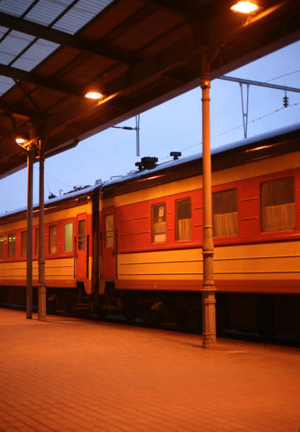 istock The image of station at night 942934812