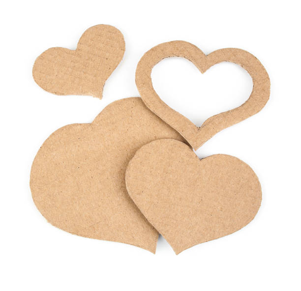 istock Cutout hearts made of cardboard 942937514