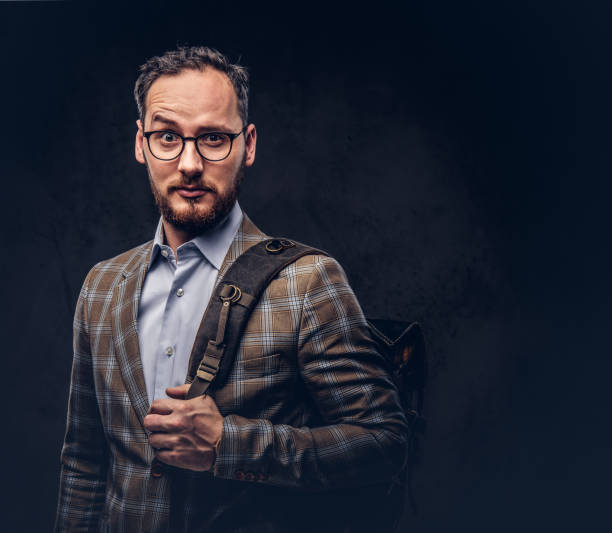 istock Traveler. Studio portrait of a handsome bearded man wearing a ca 942941994