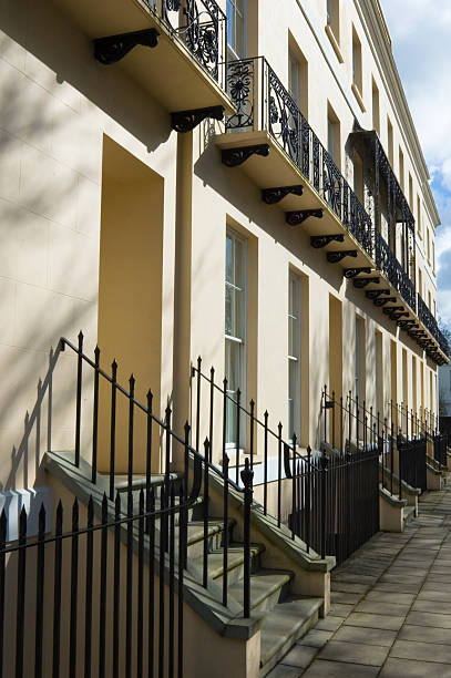 istock regency row of homes. 94294506