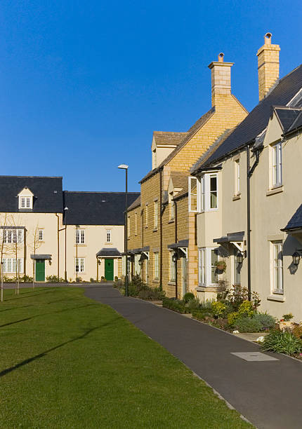 istock Row of affordable housing. 94294659