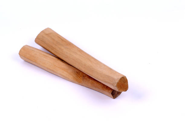 istock Chandan or sandalwood, sandalwood sticks, perfume, selective focus 942949890
