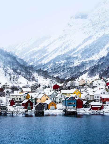 istock Norwegian Fjords in winter 942966320