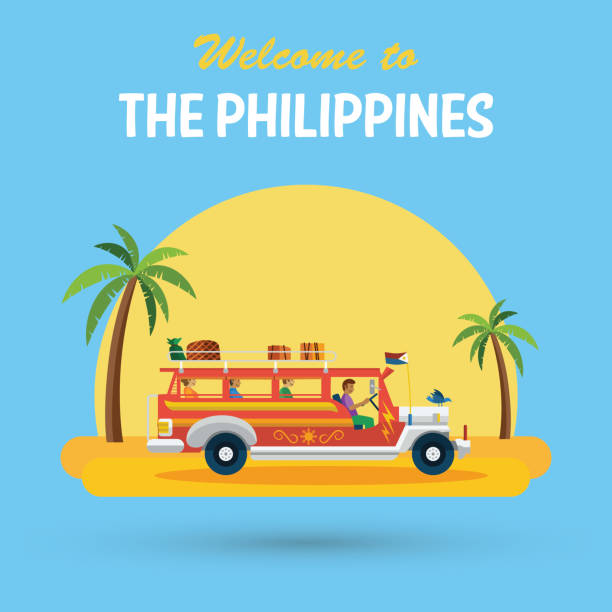 Welcome to the Philippines banner No layers national capital region philippines stock illustrations