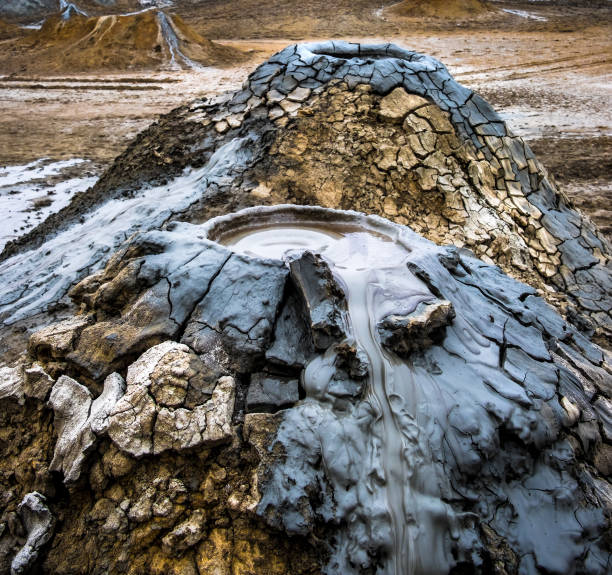 istock Mud volcanoes of Gobustan 942974752