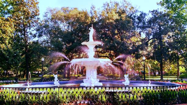 istock Fountain at Forsyth Park in Savannah, GA 942984622