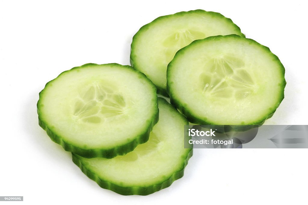 English Cucumber  Color Image Stock Photo