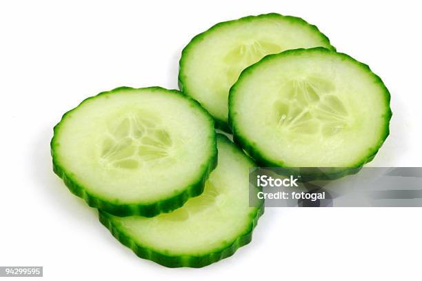 English Cucumber Stock Photo - Download Image Now - Color Image, Cucumber, Cut Out