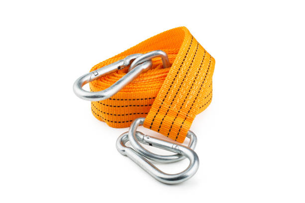 istock Towing rope isolated on white background 943000312