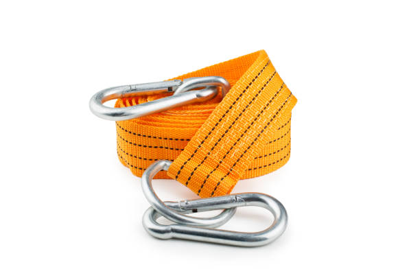 istock Towing rope isolated on white background 943000326