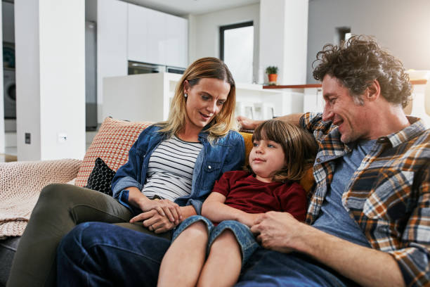 istock Ok little one you can decide what to watch today 943009154