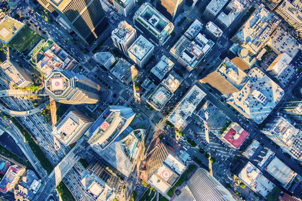 istock Directly Above Downtown Los Angeles 943023044
