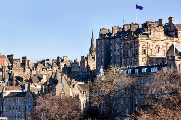 istock View on the old town in Edinburgh 943024954